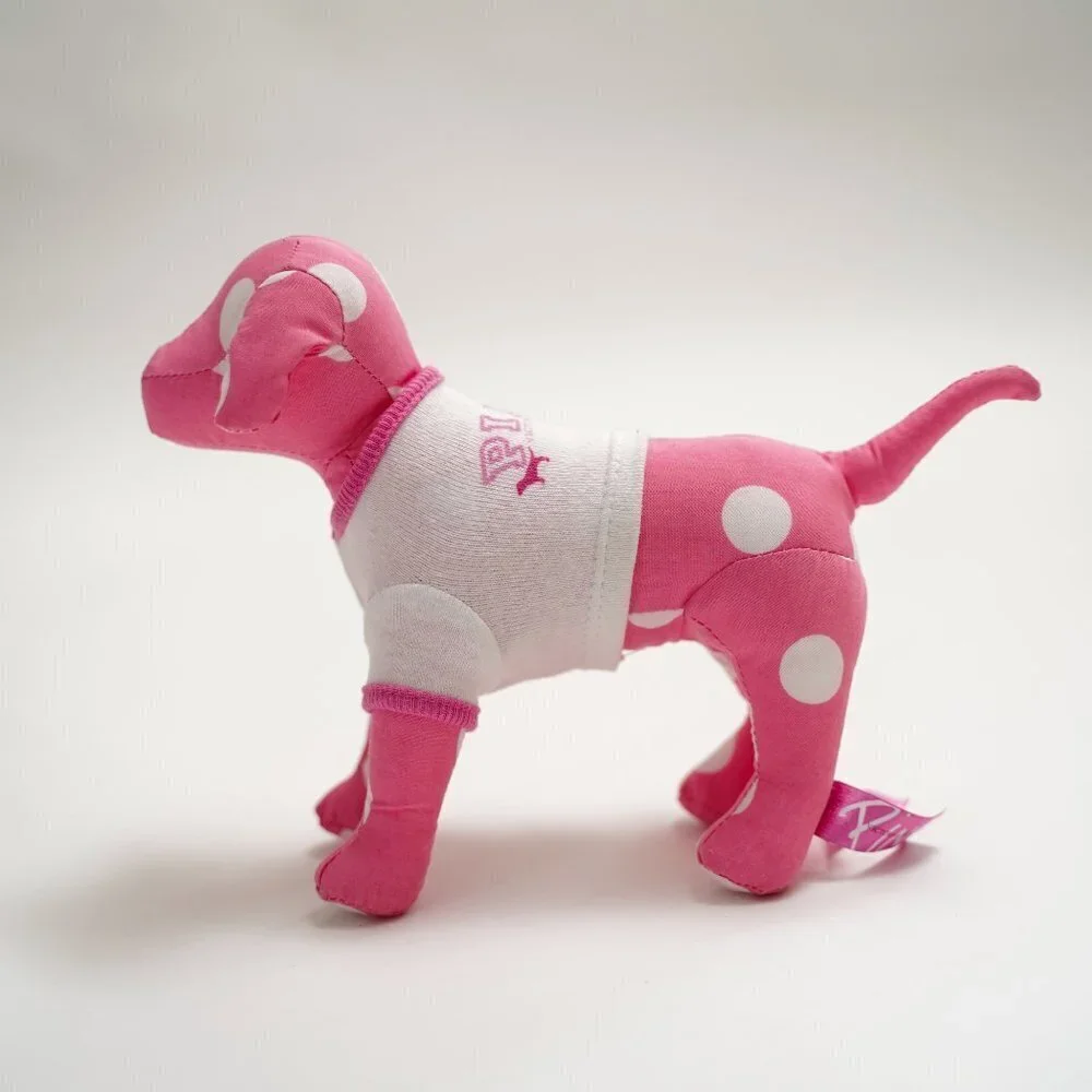 2005 Victoria's Secret Pink Stuff Dog With T-Shirt - Picture 4 of 8